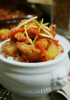 A picture of Sweet and Sour Shrimp.