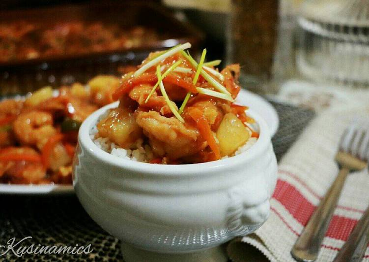 Easiest Way to Make Super Quick Homemade Sweet and Sour Shrimp