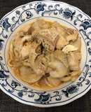 Gà xào nấm bào ngư trắng