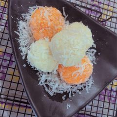 Coconut laddo A picture of Coconut laddo.
