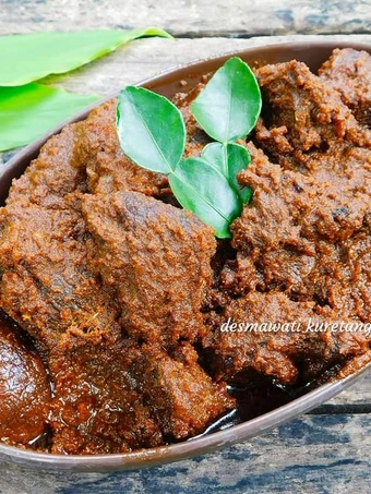 Cara Gampang Membikin Resep Rendang Daging Sapi Khas Minang yang Bikin Ngiler Anti Ribet, Lezat