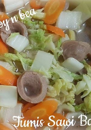 Foto resep Tumis Sawi Bakso