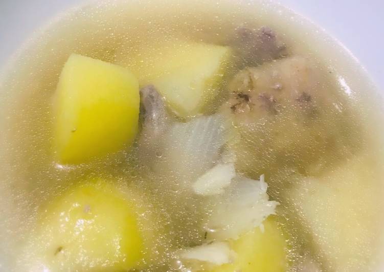 Bagaimana meracik Soup ayam lada putih 🍲, Menggugah Selera