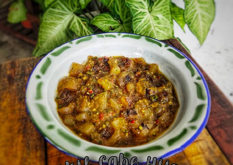 Kikil Cabe Hijau #Week29