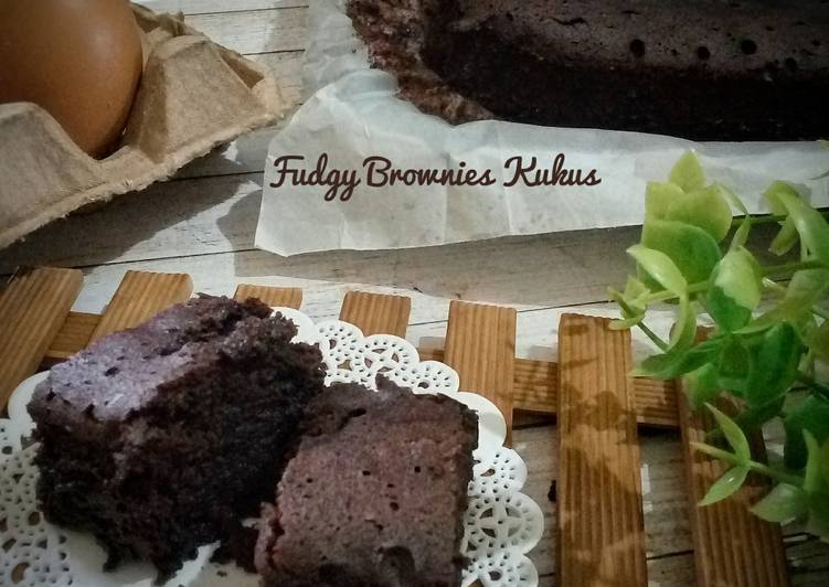 Resep Fudgy Brownies Kukus #pr_browniesdcc, Lezat Sekali