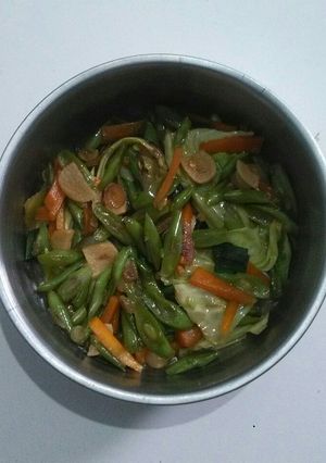 Foto resep Tumis buncis wortel kol