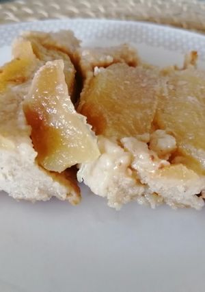 Una foto de Tarta manzana con avena (sin harinas refinadas)