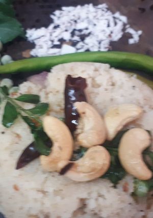 A picture of Semolina upma.