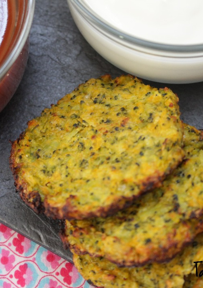 Una foto de Tortitas de brócoli y calabaza