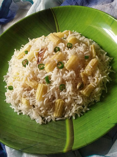 தலைப்பு : பேபி கார்ன் ரைஸ்(babycorn rice recipe in tamil) செய்முறை முக்கிய புகைப்படம்