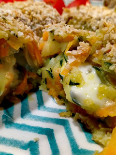 Una foto de Albóndigas vegetarianas rellenas de queso