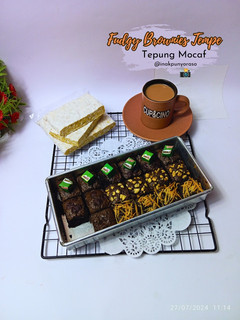 Foto resep Fudgy Brownies Tempe Tepung Mocaf