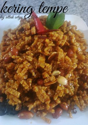 Foto resep kering tempe kress