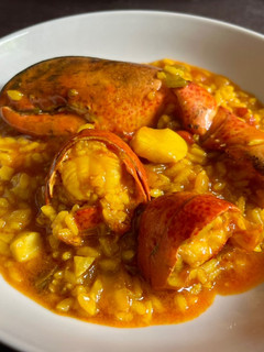 Una foto de Arroz con bogavante 🦞
