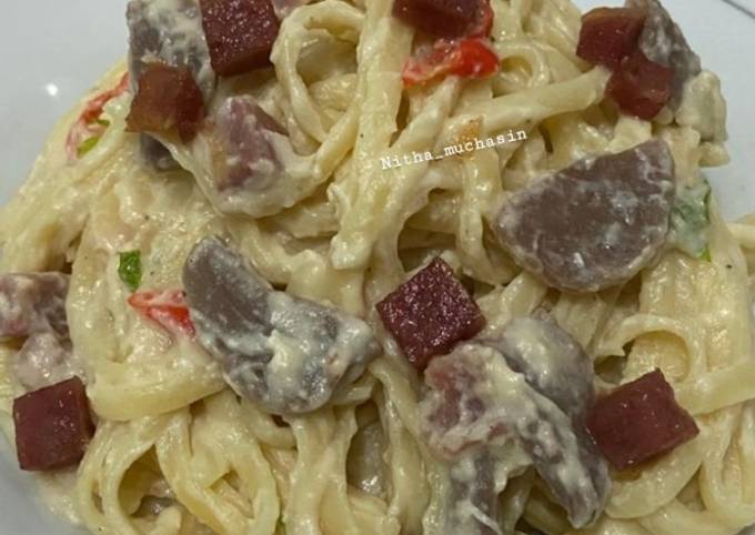 Fettucine Carbonara Merdeka