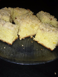 Una foto de Torta fácil, con cubierta crocante