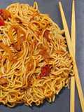 🍜 نودلز 🍜 بصوص الصلصة الحمراء