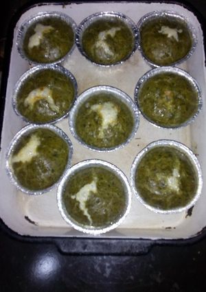 Una foto de Mufins de verduras