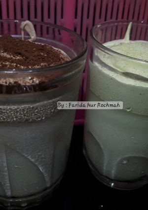 Foto resep Dalgona Milo & Dalgona Matcha