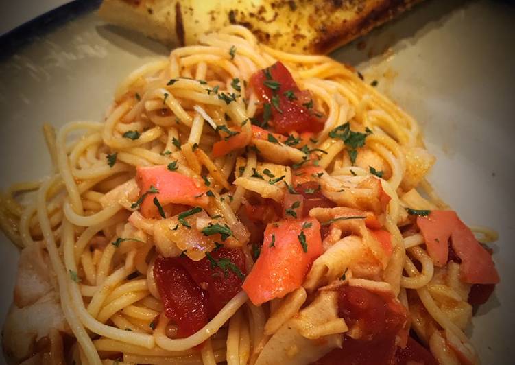 Step-by-Step Guide to Make Quick Spaghetti and Crab Meat