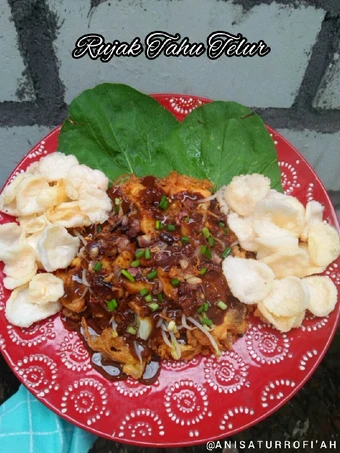 Langkah Gampang Menyiapkan Resep Rujak Enak~Rujak Tahu Telur yang Lezat Sekali Anti Ribet, Mantap
