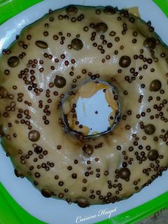 صورة لوصفة كيكة الكراميل والقهوة 🍩