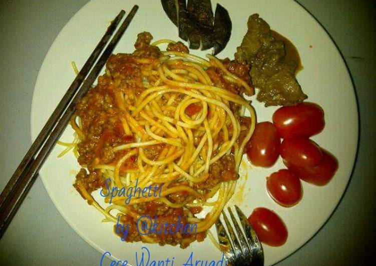 Bagaimana Membuat #16. Spaghetti, Bikin Ngiler