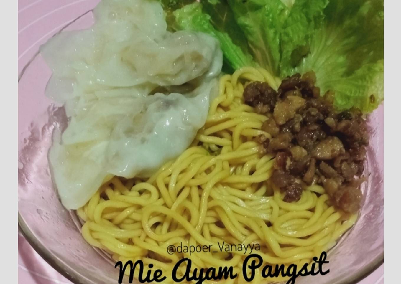 Mie Ayam Pangsit