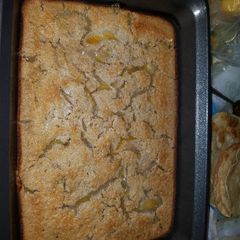A picture of Easy Peach cobbler.