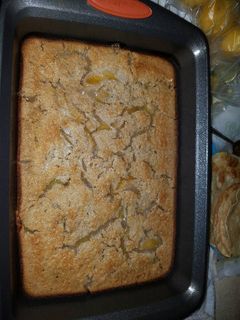 A picture of Easy Peach cobbler.