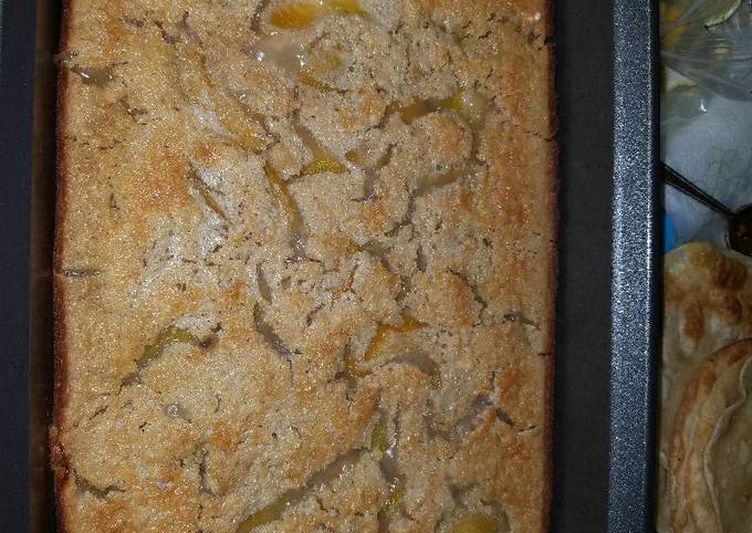 Recipe of Gordon Ramsay Easy Peach cobbler