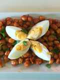 Garbanzos viudos