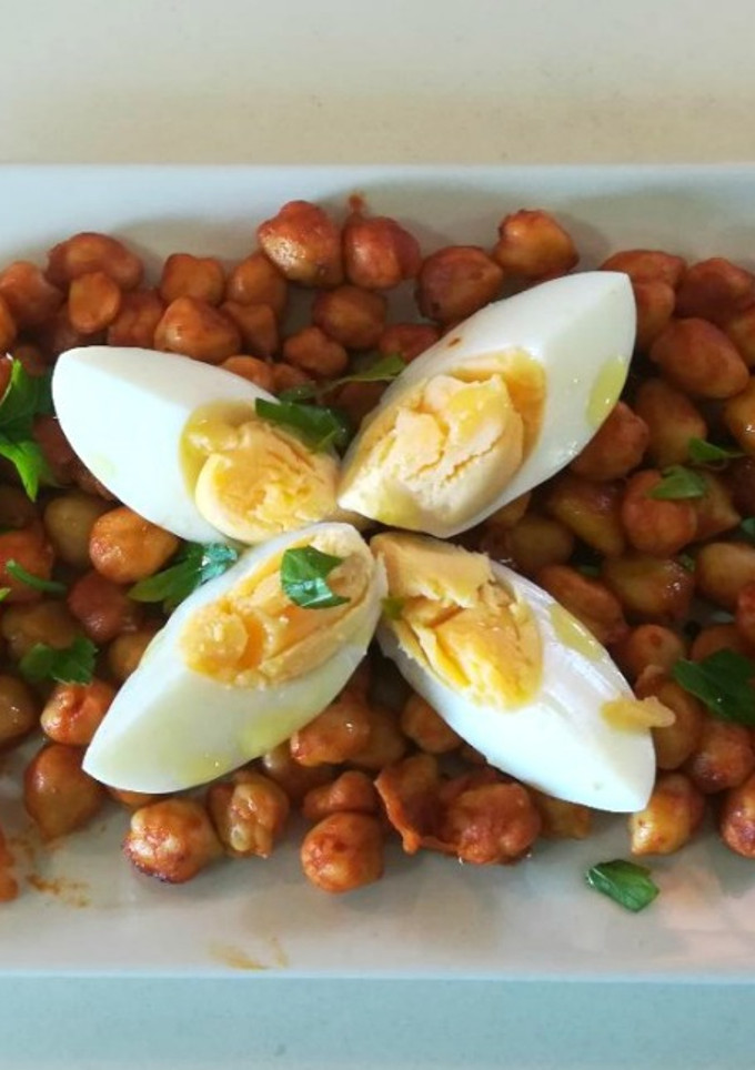 Una foto de Garbanzos viudos