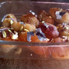 Golab jamun A picture of Golab jamun.
