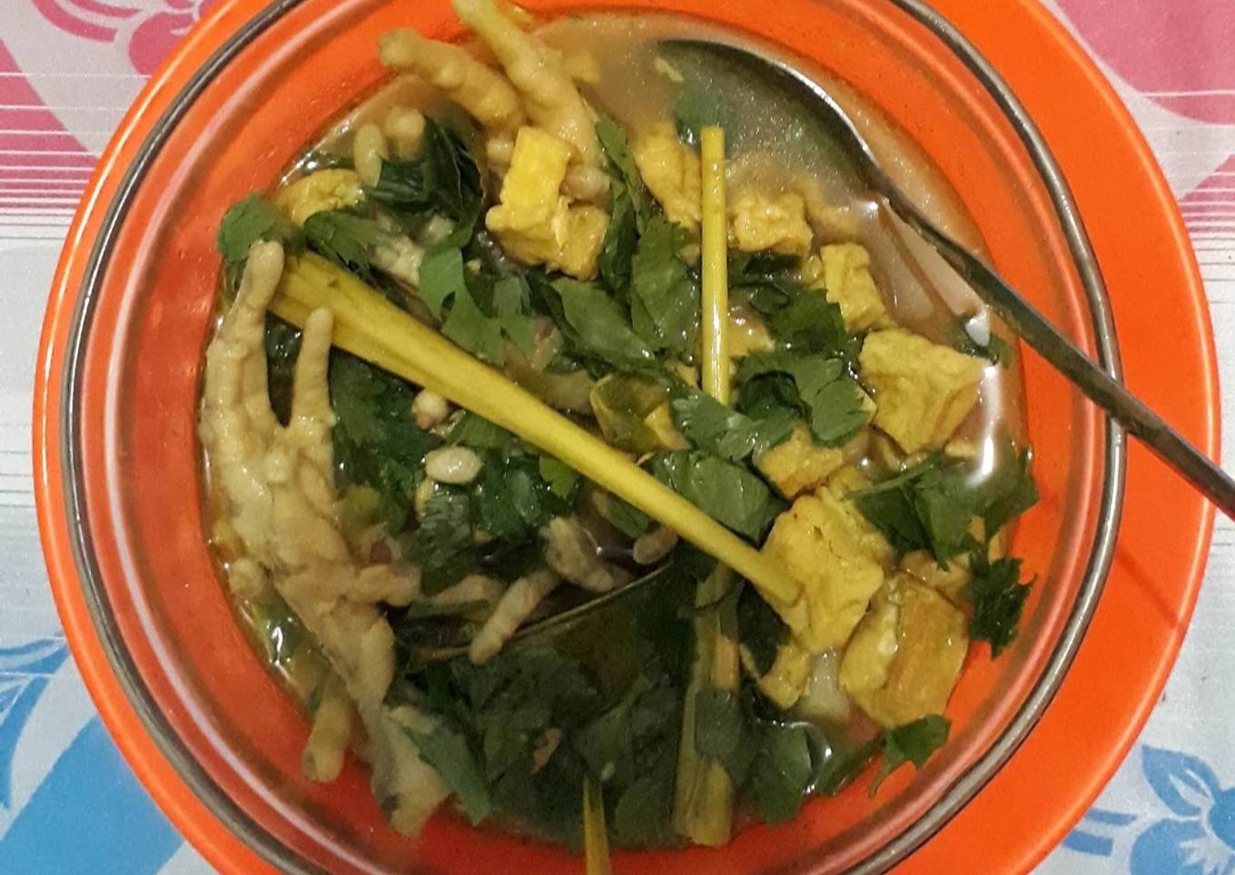Soto Ceker Tahu Instan