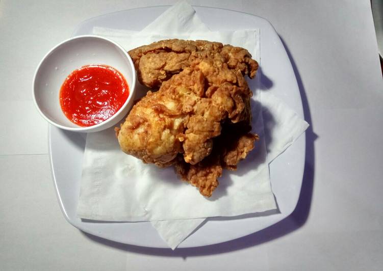 Cara Gampang Membuat Fried Chicken ala KFC, Sempurna