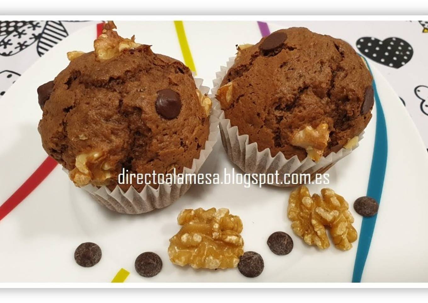 Magdalenas de Brownie