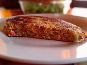 Una foto de tortilla de verduras