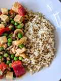Stir-fry Tofu with Miso Marinade