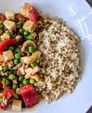 Stir-fry Tofu with Miso Marinade