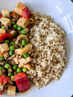 A picture of Stir-fry Tofu with Miso Marinade.