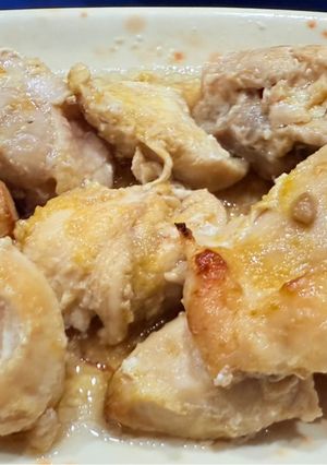 A picture of Orange Sauce Baked Chicken.
