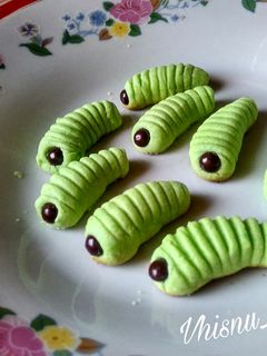 Foto resep Kue Semprit Ulat Daun Pisang (Happycall/Teflon)