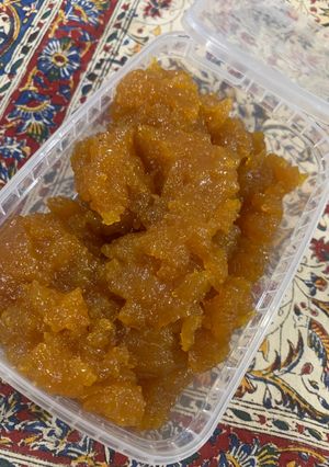 عکسی از دستور حلوا مسقطی۱
