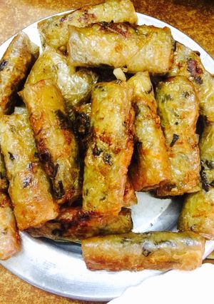 Hình của món Bún nem.