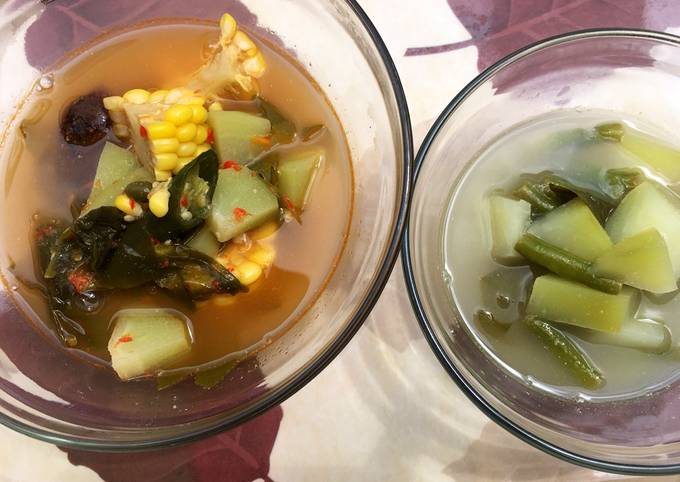 Sayur asem pedas & kiddos