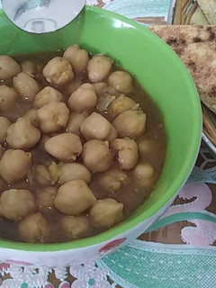 صورة لوصفة حمص بالكمون