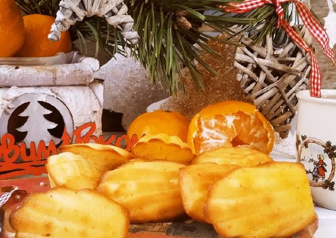 Мандаринові мадлен