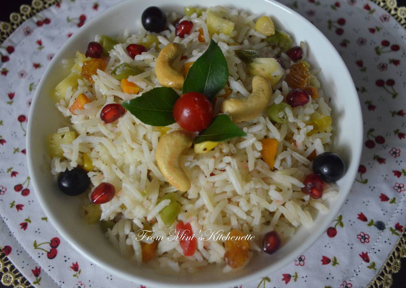 Fruit N Nut Vegetable Ghee Rice