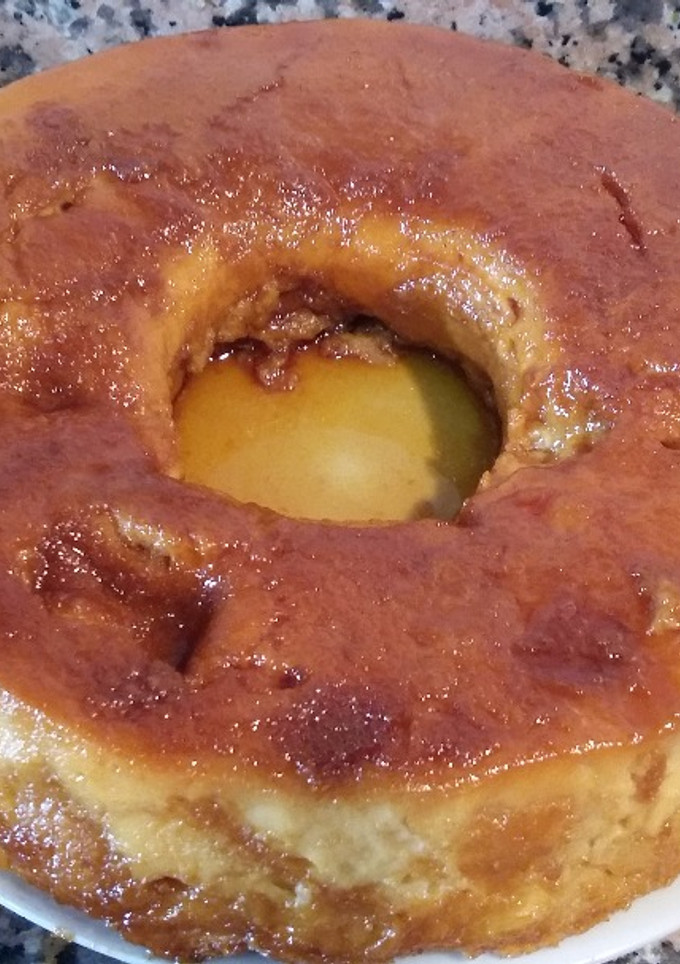 Una foto de Pudín de pan